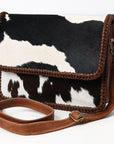 American Darling Adbgm480 Cross Body I Hair-On Genuine Leather Women Bag Western Handbag Purse