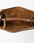 American Darling Wristlet Beautifully Hand Tooled Genuine Leather women bag western handbag purse
