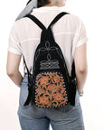 American Darling Sling Hand Tooled Genuine Leather Women Bag Western Handbag Purse