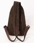 American Darling Sling Hand Tooled Genuine Leather Women Bag Western Handbag Purse