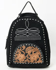 American Darling Backpack Hand Tooled Genuine Leather Women Bag Western Handbag Purse