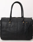 American Darling Adbg1562C Duffel Crocodile Embossed Genuine Leather Women Bag Western Handbag Purse