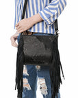 American Darling Cross Body I Crocodile Embossed Genuine Leather Women Bag Western Handbag Purse