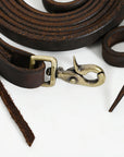 HILASON Western Genuine Leather Horse Split Reins | Riding-Reins | Reining-Reins