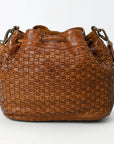 SWL105 Bucket Genuine Leather women bag western Bag