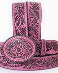 Beautifully hand tooled Genuine American Leather Belt Men and Women