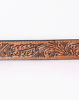 American Darling Belt Beautifully Hand Tooled Leather Unisex | Western Handcrafted