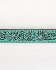 American Darling Belt Beautifully Hand Tooled Leather Unisex | Western Handcrafted