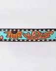 AMERICAN DARLING Beautifully Hand Tooled American Leather Unisex Belt