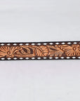 AMERICAN DARLING Beautifully Hand Tooled American Leather Unisex Belt