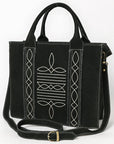 American Darling Tote Genuine Suede Leather women bag western handbag