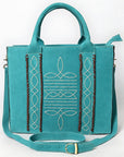 American Darling Tote Genuine Suede Leather Women Bag Western Handbag Purse