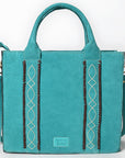 American Darling Tote Genuine Suede Leather Women Bag Western Handbag Purse