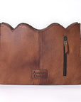 American Darling Crossbody Hand Tooled Hair On Genuine Leather Women Bag Western Handbag Purse