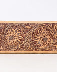 American Darling Clutch Beautifully Hand Tooled Genuine Leather women bag western handbag purse