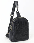 American Darling Sling Hand Tooled Genuine Leather women bag western handbag purse
