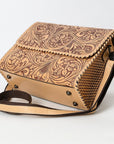 American Darling Crossbody Beautifully Hand Tooled Genuine Leather women bag western handbag purse