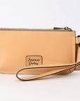 American Darling Wristlet Beautifully Hand Tooled Genuine Leather women bag western handbag purse