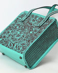 American Darling Tote Beautifully Hand Tooled Genuine Leather women bag western handbag purse