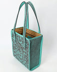 American Darling Tote Beautifully Hand Tooled Genuine Leather women bag western handbag purse