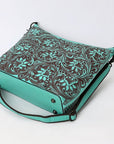 American Darling Large Crossbody Beautifully Hand Tooled Genuine Leather women bag western handbag purse