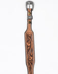 American Darling Hand tooled Hatband Genuine American Leather Western Adjustable Unisex