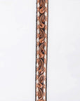 American Darling Hand tooled Hatband Genuine American Leather Western Adjustable Unisex