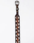 American Darling Hand tooled Hatband Genuine American Leather Western Adjustable Unisex