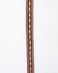 American Darling Hand tooled Hatband Genuine American Leather Western Adjustable Unisex