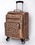American Darling Travel Case Beautifully Hand Tooled Genuine Leather women bag western handbag purse