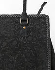 American Darling Western Leather Tote Bag – Premium Handcrafted Genuine Damascus Leather, Spacious & Durable Everyday Carry