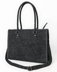 American Darling Western Leather Tote Bag – Premium Handcrafted Genuine Damascus Leather, Spacious & Durable Everyday Carry