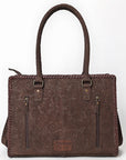 American Darling Tote Embossed Genuine Western Leather Women Bag