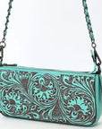American Darling Small Crossbody Beautifully Hand Tooled Genuine Leather women bag western handbag purse