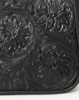 Crossbody Beautifully Hand Tooled Genuine Leather women bag western handbag purse