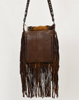 American Darling Crossbody Hair On Genuine Leather Women Bag Western Handbag Purse | for Cute