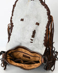 American Darling Crossbody Hair On Genuine Leather Women Bag Western Handbag Purse | for Cute