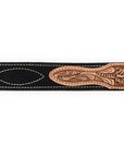 American Darling Beautifully Hand Tooled Genuine American Suede Leather Belt Men and Women