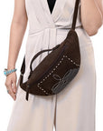 American Darling Fanny Pack Genuine Western Leather Women Bag