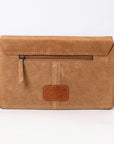 American Darling ADBG1623 Cross Body Hand Tooled Suede Genuine Western Leather Women Bag Western Handbag Purse