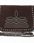 American Darling Cross Body Suede Genuine Western Leather Women Bag Western Handbag Purse