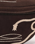 American Darling Suede Bag Genuine Leather Fanny Pack Bag
