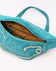 American Darling Suede Bag Genuine Leather Fanny Pack Bag