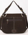 ADBGA670B Crossbody Genuine Western Suede Leather women bag
