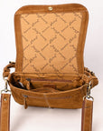 ADBGA670C Crossbody Genuine Western Suede Leather women bag