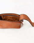 OHLAY Toiletry Genuine Leather women bag western Bag OHM119C