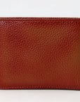 OHLAY Rodeo Genuine Leather Western Bifold Wallet For Men Mahogany