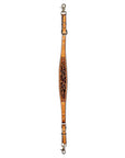 Bar H Equine Genuine Western American Leather Horse Premium Headstall & Breast Collar Set