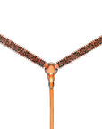 Bar H Equine American Leather Horse Saddle Tack One Ear Headstall | Breast Collar | Browband Headstall | Wither Strap | Tack Set BER256