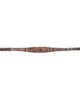 Bar H Equine Genuine Western American Leather Horse Premium Headstall & Breast Collar Set